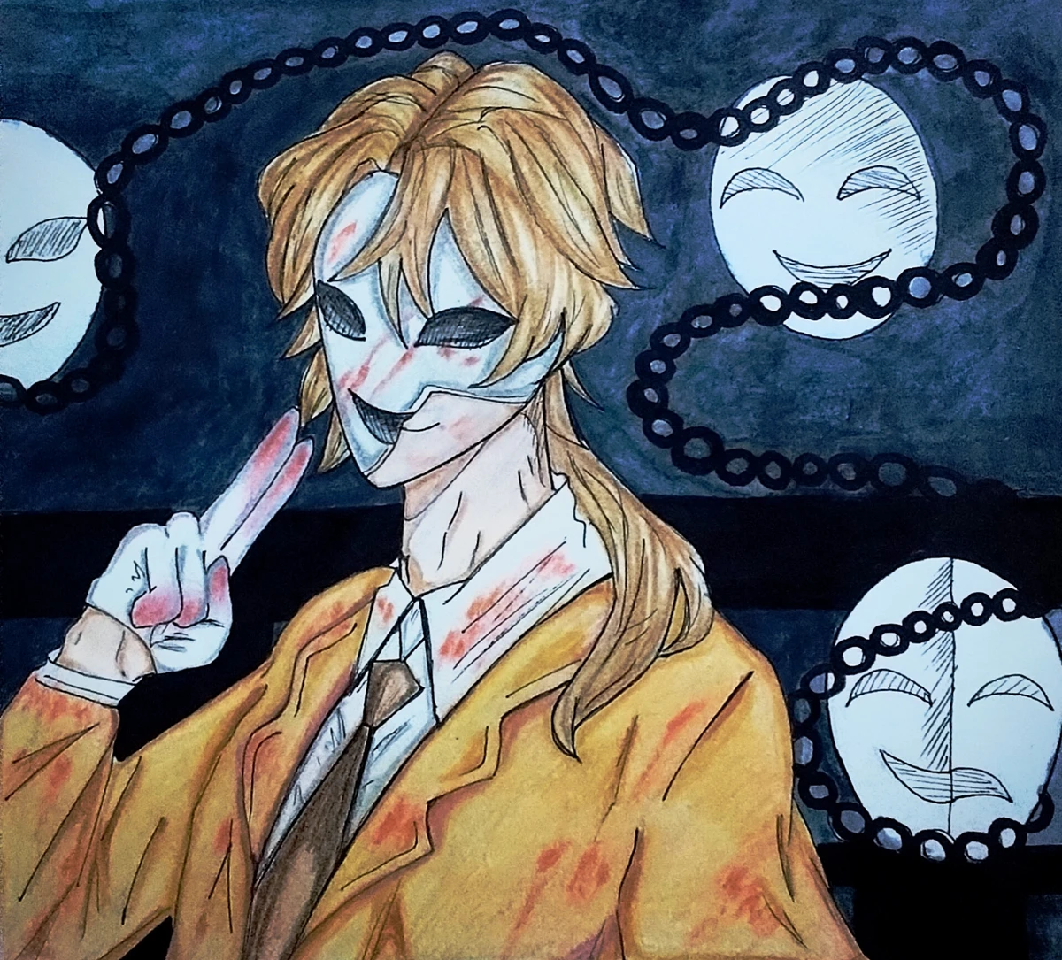 The bloody masks الفصل 2 مترجم